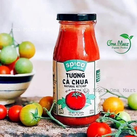  Tương cà chua Spico 255g đậm đà tự nhiên an toàn hữu cơ - Nước Sốt 