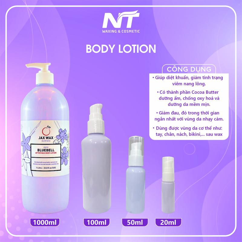  Kem Dưỡng Da Sau Wax   Chai Chiết 100ml   Waxing 