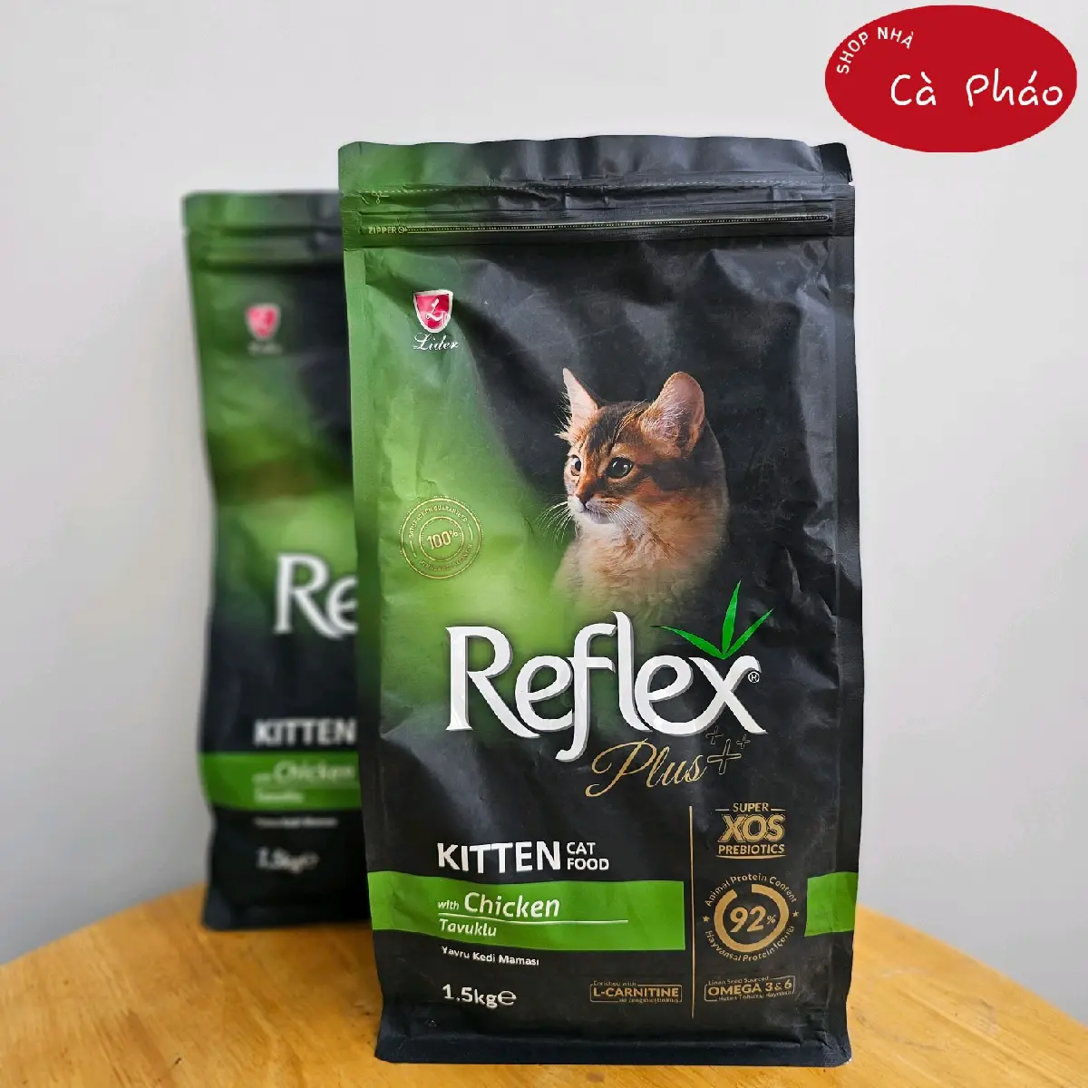 Hạt Reflex hương vị gà cho mèo con và mèo lớn