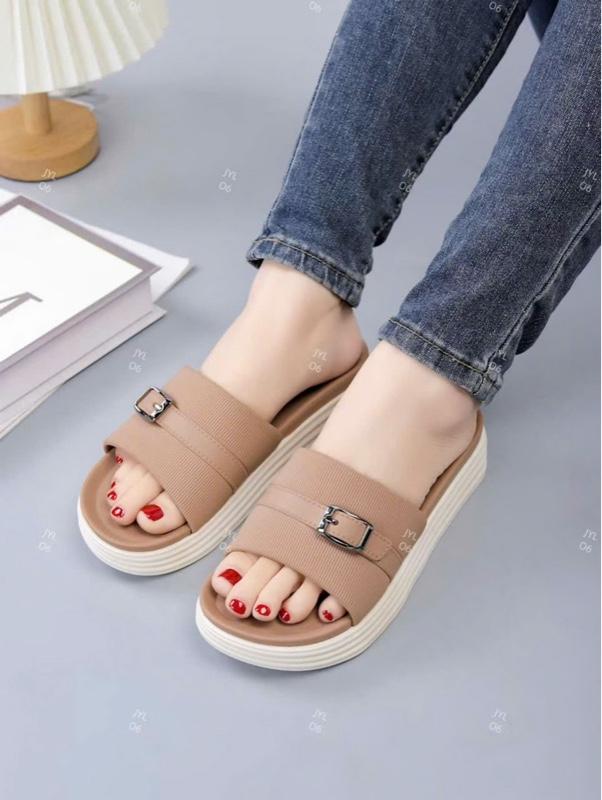 Product Introduction of Dép nữ mẫu mới hàng Qc mềm êm cao 4cm 9