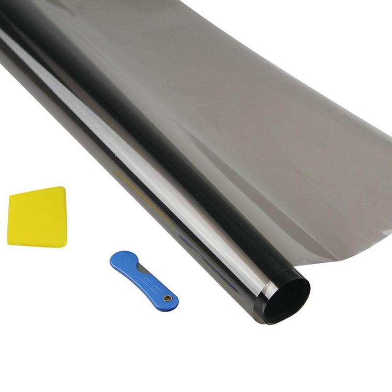 Product Introduction of Sun Shade Film For Car 1/5/15/25/35/50 Percent Window Tint Film Glass Sticker Sun Shade Film K2L7 58
