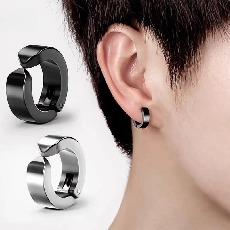 Bông Tai Giả, Kẹp Từ Tính, Khóa Tai Giả, Độc Đoán, Không Xỏ Lỗ, Bông Tai Từ Tính, TIANCHONG