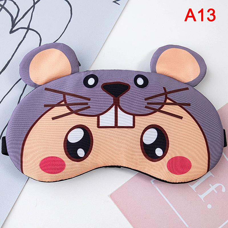 Product Introduction of Sleeping Eye Cover Mask Sleep Cute Night Dream Mask  Sort Pikachu Blindfo 33