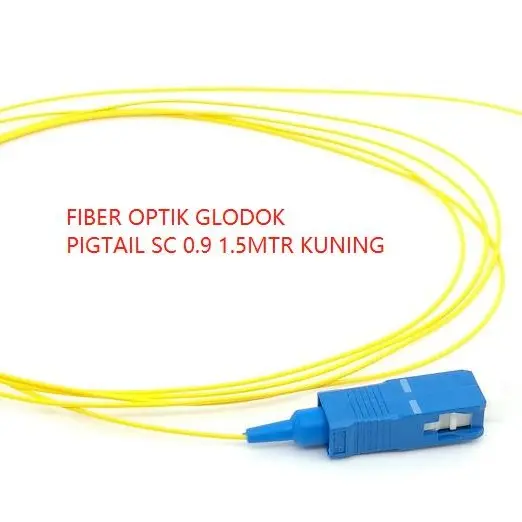 PIGTAIL SC 0.9MM 1.5MTR KUNING SINGLMODE