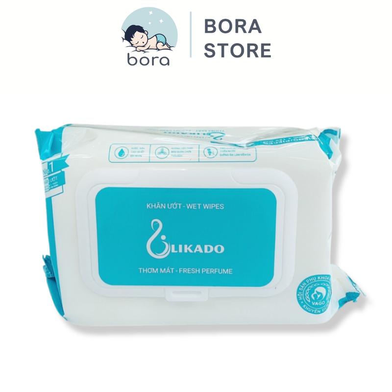Khăn giấy ướt đa năng LIKADO an toàn cho bé