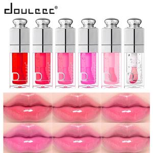 Pengilat Bibir Lutsinar, Kaca Tiga Dimensi, Tahan Lama, Cawan Tidak Melekat, Cahaya, Garis Bibir, Minyak Pati Bibir, LG128