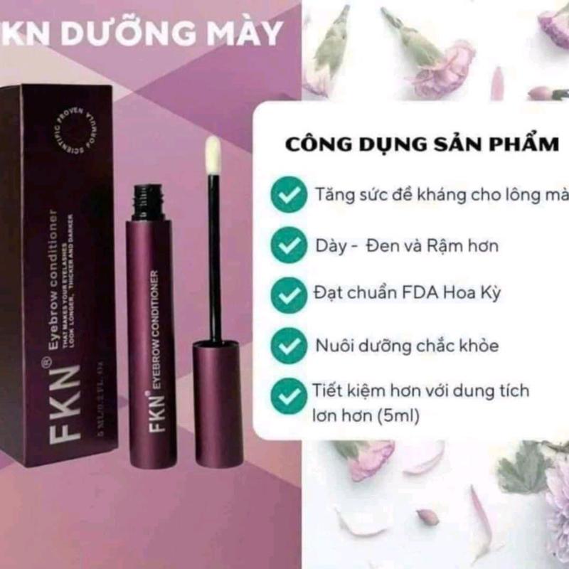Dưỡng Mày Dài, Đen FKN Việt Nam 5ML, Không Thâm, Không Đỏ Mắt, An Toàn 6