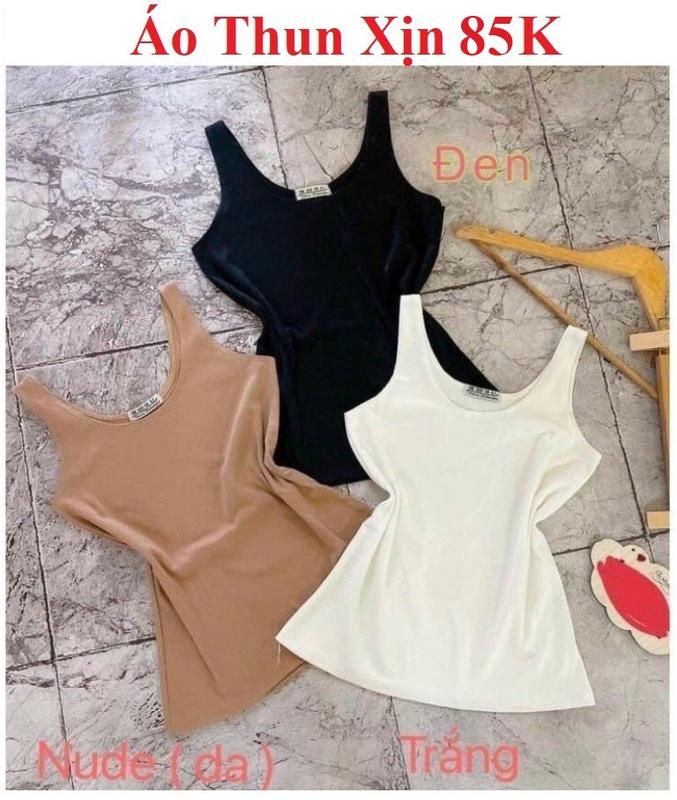 ÁO THUN 2 DÂY MẶC CÙNG SET VEST Nữ Top Women