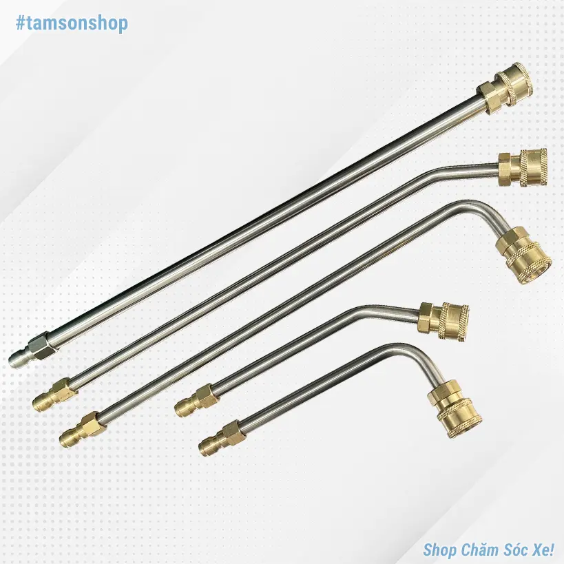 Thanh nối dài máy bơm nước áp lực cao 5000 PSI - Rửa xe cao áp