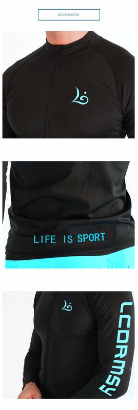 Product Introduction of Hot Selling New Diving Suit Men's Split Long-Sleeve Zipper Surfing Suit Quick-Drying Sunscreen Snorkeling Dive Skin 3