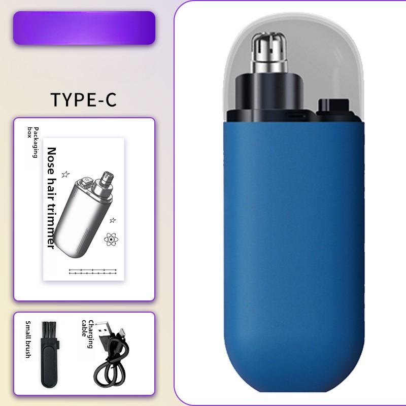 Product Introduction of Nasal Hair Trimmer, Electric Shaving Tool for Men, Household Use, Portable, with Rounded Head 1