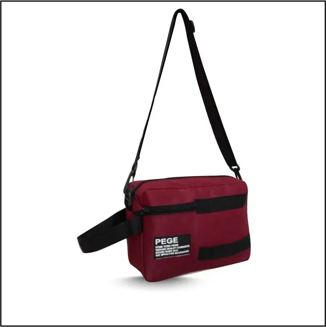 Tas Selempang Bahu PEGE Model 2in1 Bisa Slempang Dan Pouch Cocok Untuk Sehari hari - PG 8924