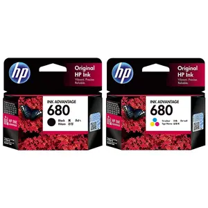 Tinta HP 680 Black HP680 Original Ink Advantage Cartridge