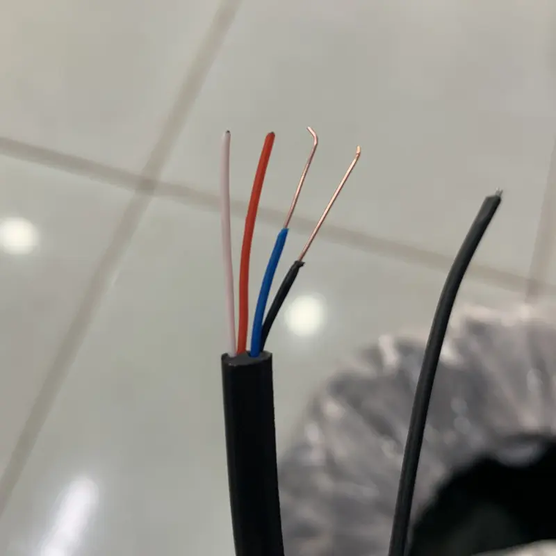 Dây Cáp Mạng KADITA 4 Lõi Ngoài trời Có Thép Cường Lực + Vỏ Nhựa Mềm Siêu Bền  ( Cuộn 300m ) - Lõi Đồng Nguyên Chất  Chuyên Dụng Kéo Ngoài Trời - Chính hãng. 1