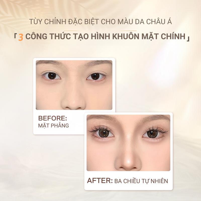 Product Introduction of [JUDYDOLL] Bảng phấn bắt sáng và tạo khối Tự nhiên Lâu trôi Chống nước Cosmetic Mỹ Phẩm Nữ Trang Điểm Women Nữ Trang Điểm Women 1