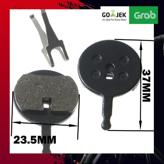 ORIGINAL KAMPAS REM SEPEDA - SOOCENT Brake Pads Mountain Bike Shimano ...