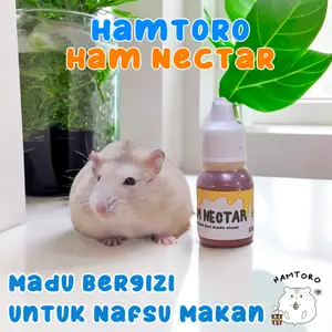 Ham Nectar Madu Alami Vitamin Probiotik Hamster, Sugar Glider