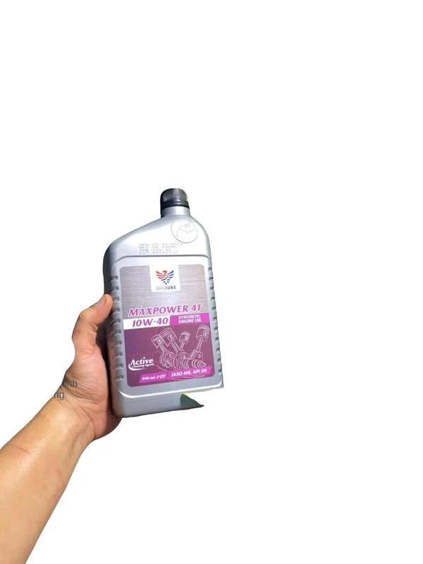 Nhớt Xe Tay Ga Maxlube 4T Jaso MB 10w-40 946ml Synthetic Dầu Nhớt cho xe tay ga cao cấp nhot xe