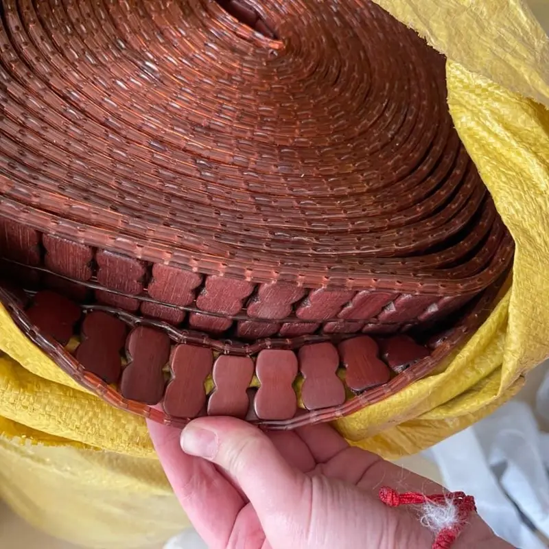 Chiếu trúc giường Spa  đẹp bóng mịn, kích thước ngang 60cm 3