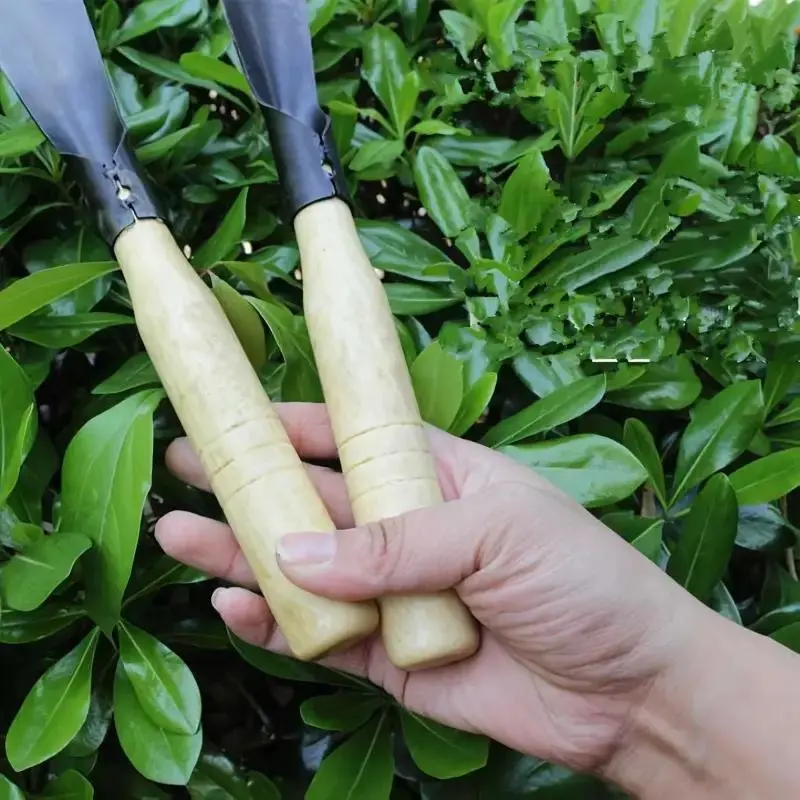Garden Shovel, 2 Counts/set Metal Garden Shovel, Hand Shovel for Digging, Transplanting, Planting & Weeding Tool, Garden Tool 3