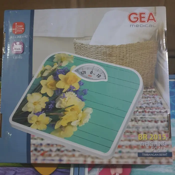 TIMBANGAN BADAN MANUAL ANALOG GEA BR9015B BR2015 TIMBANGAN BERAT BADAN 3