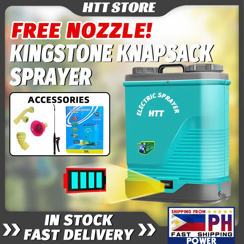 20L Electric Sprayer Knapsack BATTERY for Agricultural and Garden Rechargeable power Spray 6 1
