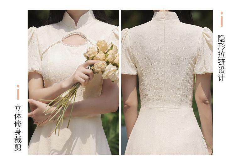 Product Introduction of Elegant Champagne Bridesmaid Dresses for 2025 Unique and Stylish Sisterhood Dresses for Spring Autumn Summer 18