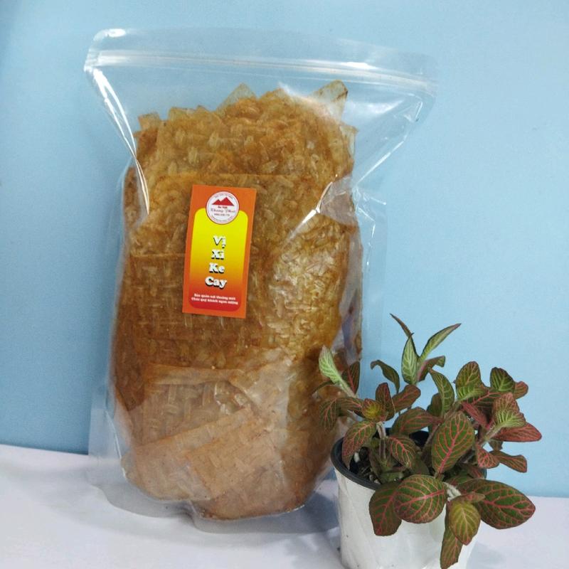 Bánh tráng Tây Ninh lá xì ke siêu Cay 500g Snack Ăn Vặt Food Thức Ăn