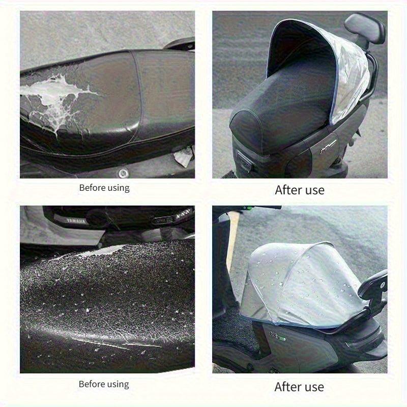 Product Introduction of Electric Scooter Seat Cover, Waterproof & UV Resistant Heat & Dust Resistant Foldable Design Motorcycle Seat Cover, All Weather Motorcycle Accessories 3