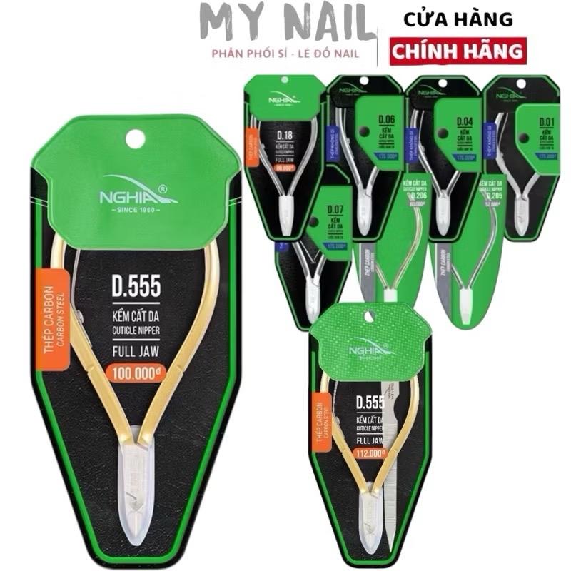 Kềm Nghĩa nhặt da D.555. D777, D.18,D.01 Bộ dụng cụ làm móng tay