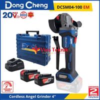 Gambar DongCheng DCSM04-100 EM DCSM04-100 Brushless Angle Grinder 4" Gerinda Baterai VARIABLE SPEED 100MM 20V dari Vins Teknik Bekasi Kota Bekasi 4 Tokopedia