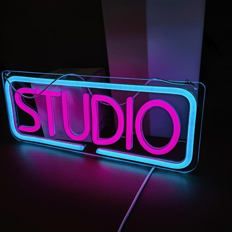 LED Neon Sign Light, Letters Neon Light Sign, Neon Bar Sign Light Up Sign for Beer Bar, Music Studio, Bedroom Wall Decor, Party, Stocking Fillers Gift 3