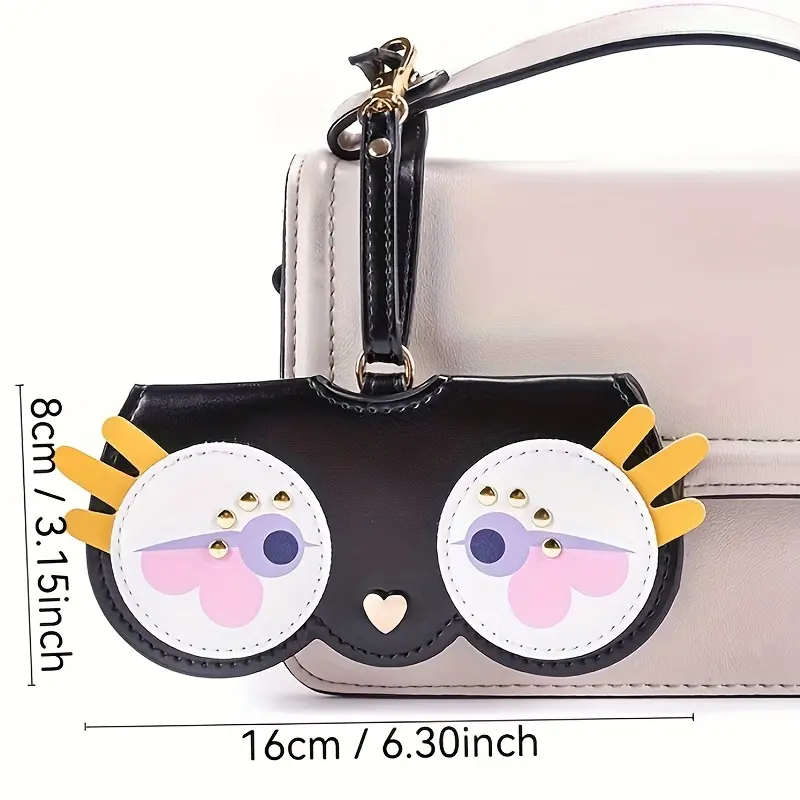 [Cute Animal Glasses Case] Portable Animal-Shaped Glasses Case | Cute Storage Bag for Myopia and Fashion Glasses 3