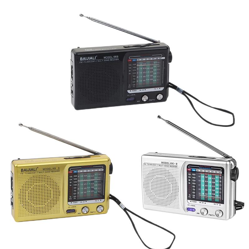 Product Introduction of Radio Cuaca, KK9, Radio Mudah Alih SW AM FM, Dikendalikan Bateri, Tahan Lama, Sesuai untuk Kecemasan, Taufan, Berlari, Berjalan, Rumah 35
