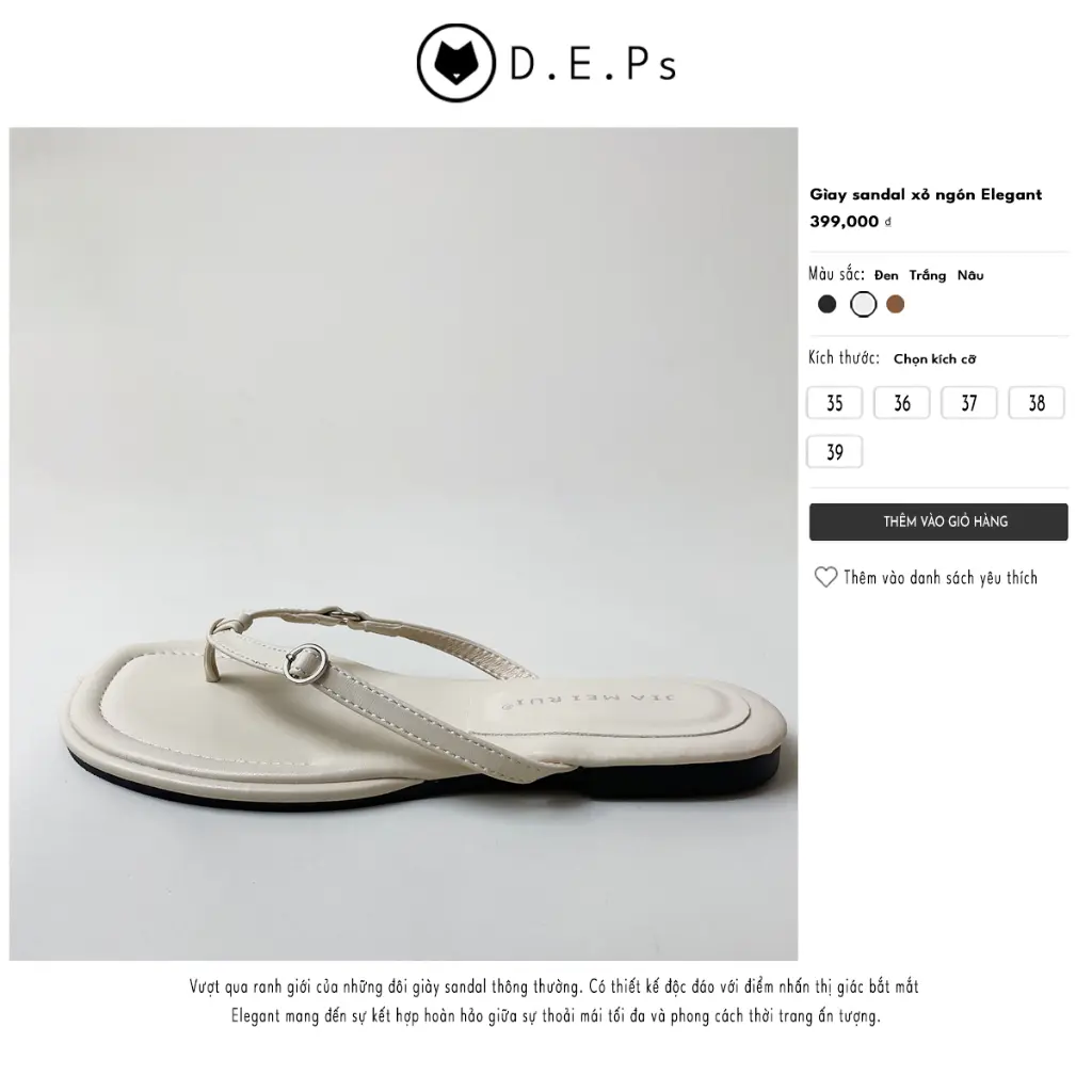 Gìay sandal Cao Su nữ xỏ ngón đế bằng da lì cao cấp mã SM02 cao cấp