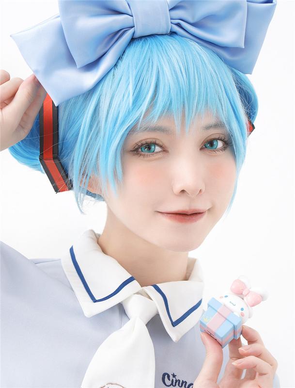 Product Introduction of Kính Áp Tròng Màu Hóa Trang, 2 Cái / 1 Cặp, Mềm Mại Và An Toàn, Màu Xanh Dương Máu Hiếm, Phong Cách Anime 0