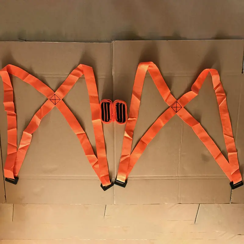 Portable Moving Straps, Moving Straps with 2 Auxiliary Belt & 4 Buckles, Multifunctional Moving Tool for Home Office 4