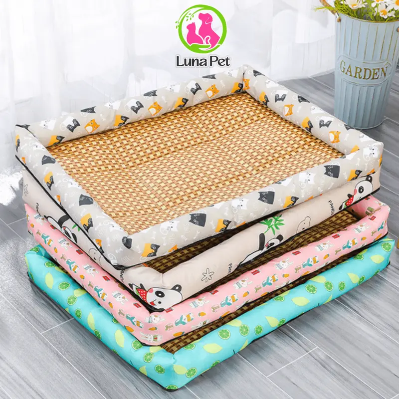 Nệm Chiếu Luna Pet NN05 Thoáng Mát Mùa Hè Cho Thú Cưng Nhiều Kích Thước - Thảm Cho Chó Mèo 0