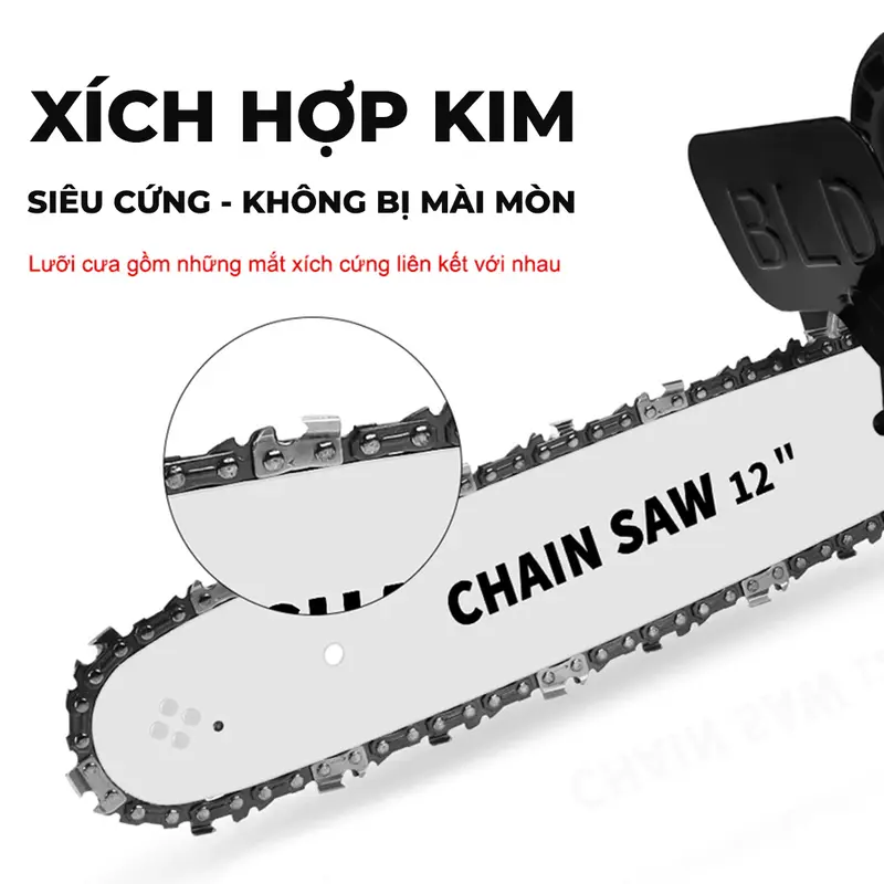 BỘ LƯỠI CƯA XÍCH GẮN MÁY MÀI - CƯA CÂY - CƯA GỖ, LƯỠI CƯA XÍCH MINI 2