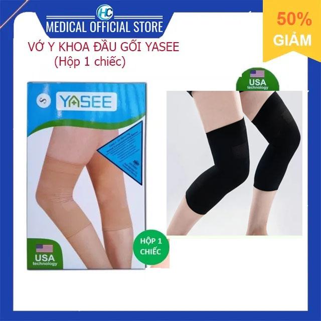 Vớ Y Khoa Đầu Gối Yasee (Màu Đen, Hộp 1 Chiếc) - Tất Y Khoa Hỗ Trợ Ngăn Ngừa Suy Giãn Tĩnh Mạch Yasee
