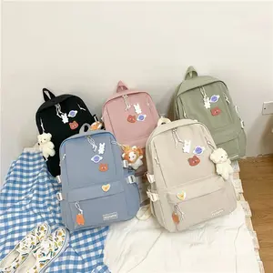 TAS RANSEL BACKPACK WANITA FASHION KOREA  3019 ANTI AIR SEKOLAH KULIAH KERJA TERBARU MODEL FASHION