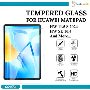 Tempered Glass HD Blueray Untuk Huawei Matepad 11.5 S/Air 11.5" SE 10.4 11 2021 Screen Protector Tab Huawei Tempered Glass