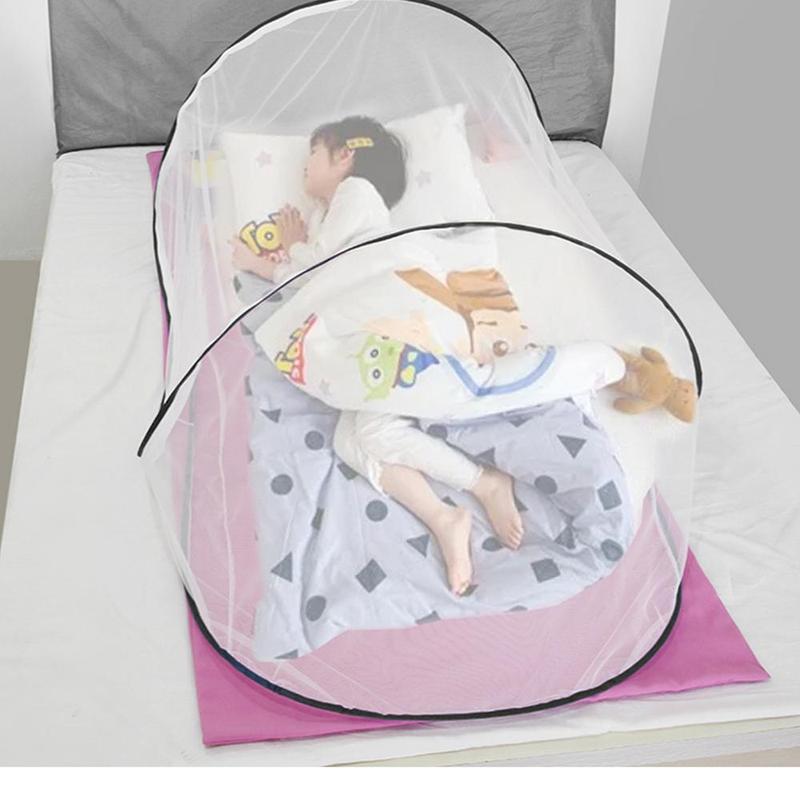 Product Introduction of Mosquito Net For Trips Anti Mosquito For Girl Single Bed Folding Portable Adjustable Luxury Mosquito Net For Bed With Zipper 5