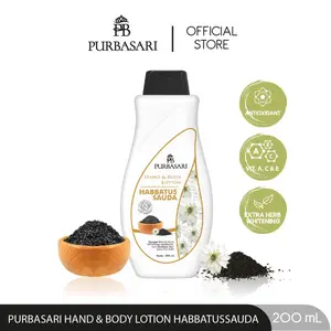 Purbasari Hand & Body Lotion Habbatusauda 200ml