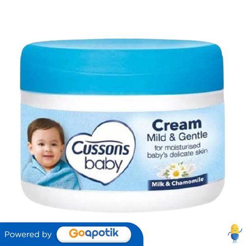 Gambar CUSSONS BABY MILD AND GENTLE CREAM 50 GRAM POT dari Apotek Syifa Pekalongan by GoApotik Kota Pekalongan Tokopedia