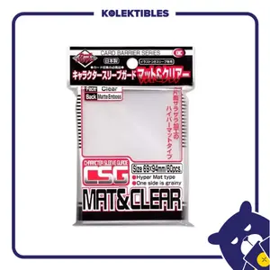 KMC - 60 Character Sleeve Guard  Mat&Clear