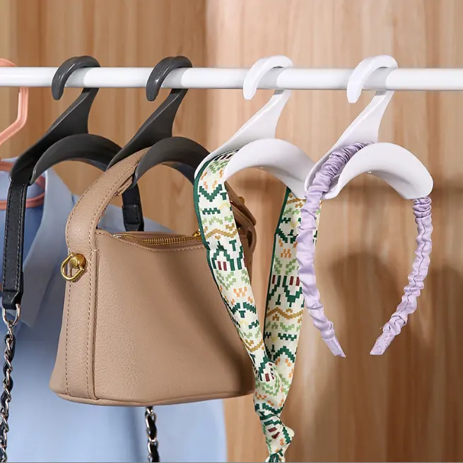 BISA COD H6053 Gantungan Tas Bando Topi / Hanger Serbaguna / Bag Hanger Organizer / Gantungan Lengkung Multifungsi / Gantungan Tas 8