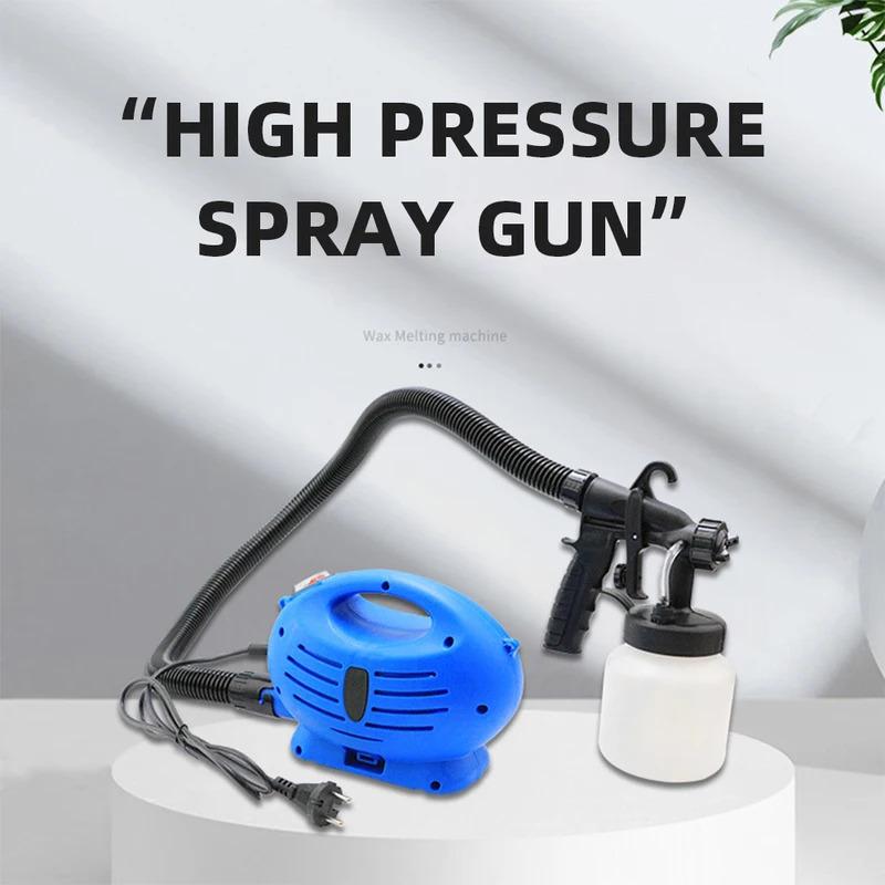 Electric Paint Spray Gun High-Pressure Electric Spray Gun Atomization Sterilization Portable Small Paint Automatic Spray Gun 3