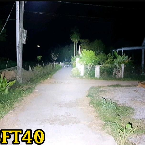 đèn trợ sáng xe máy l4x SFT40 /sst40 công suất 65w-125w Led sáng mạnh 6