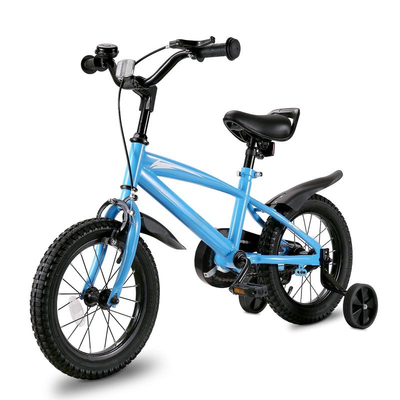 TikTok Shop 12 14 16 18 Kids Bike Girls Boys Blue Bike for Age 3 6 Years Old